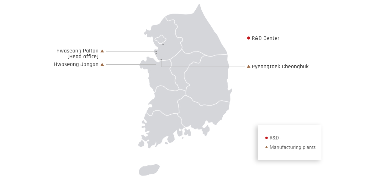 세계 각국 사업장 이미지